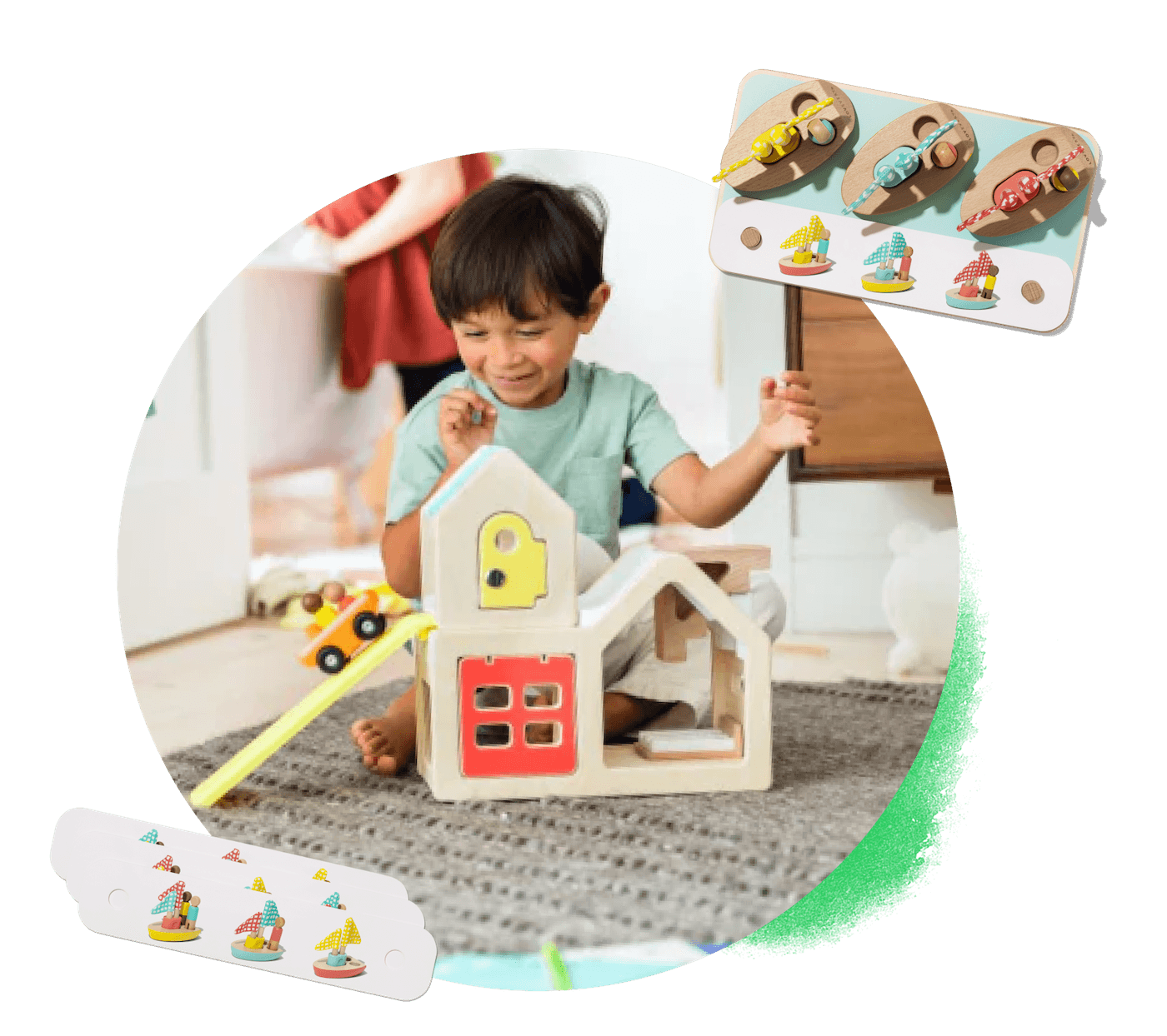 Wooden toys for 3-year-olds