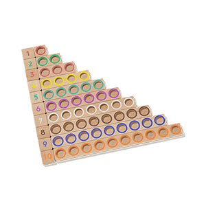 Montessori Math Bars & Number Tiles