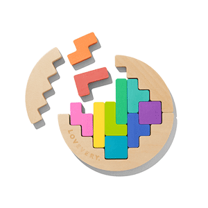 Wooden Wobble Puzzle